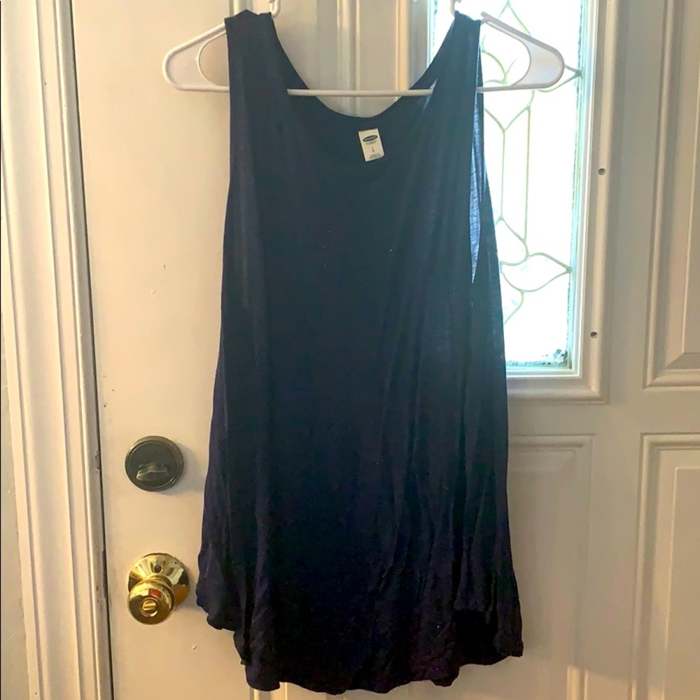 Sparkly blue top